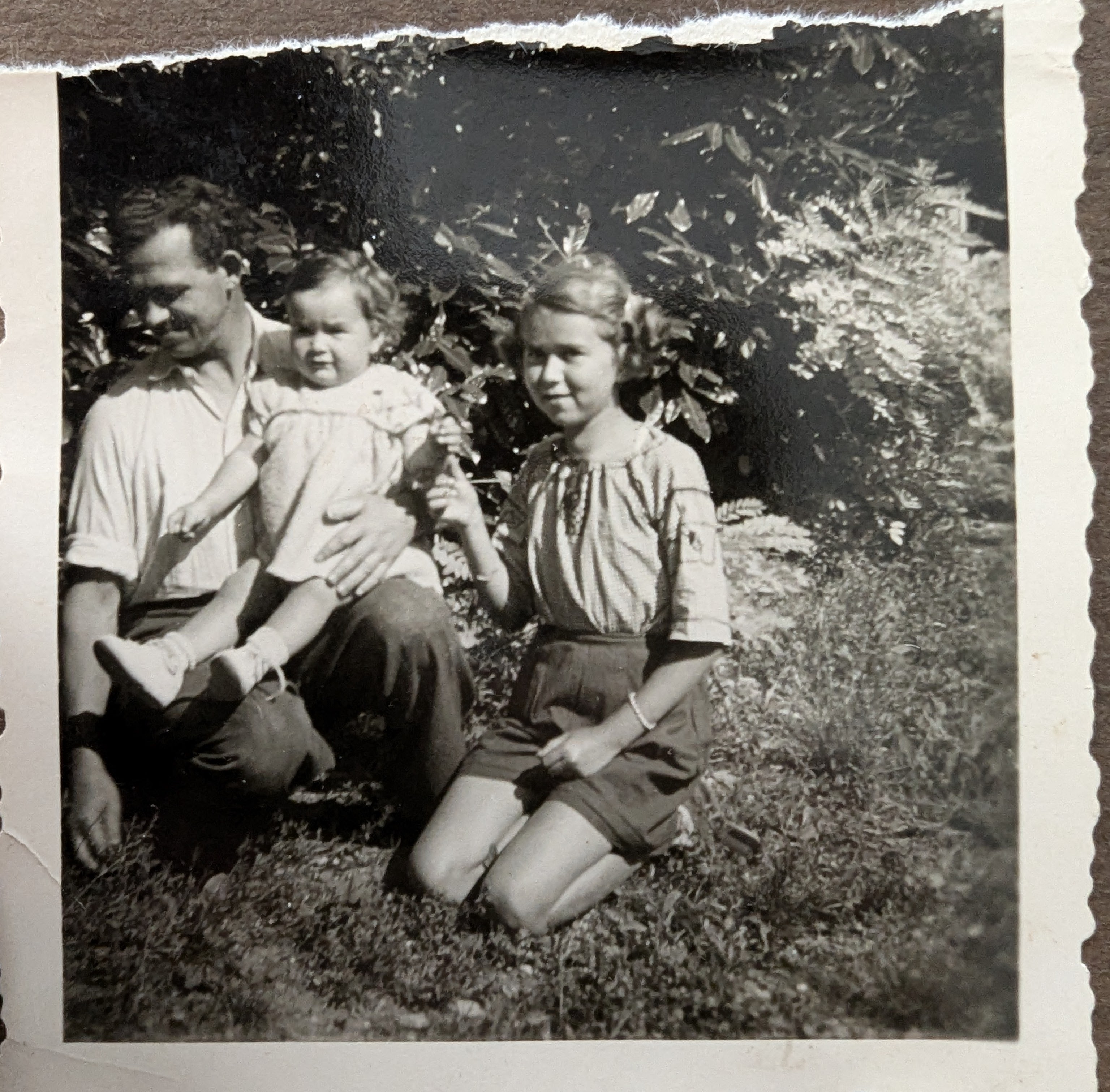 En famille au Tea-Room